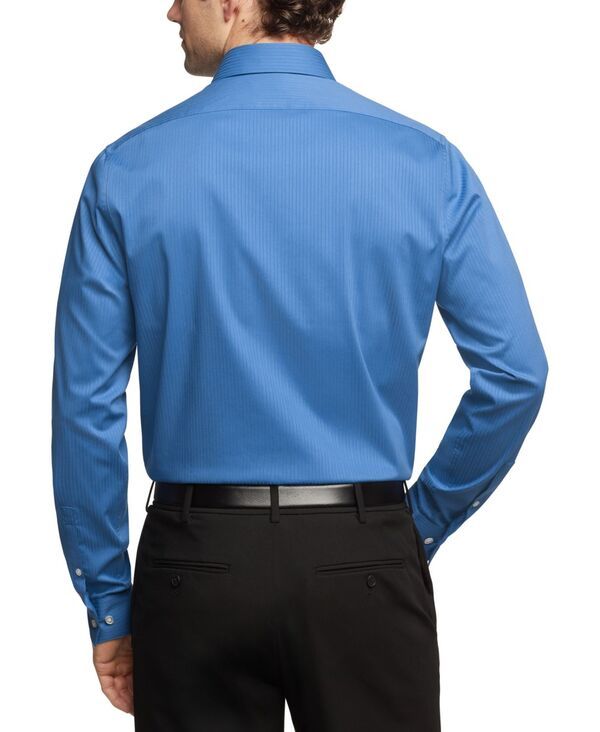 ケネスコール メンズ トップス シャツ Kenneth Cole Reaction Mens SlimFit Flex Stretch Dress Shirt Blue Whale ブルー ケネスコール メンズ トップス シャツ Kenneth Cole Reaction Mens SlimFit Flex Stretch Dress Shirt Blue Whale ブルー