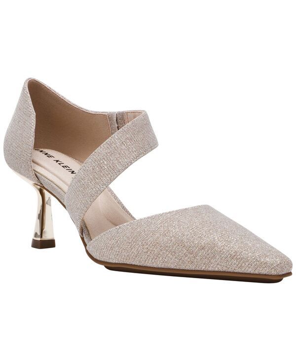 アンクライン レディース シューズ パンプス Anne Klein Womens Cerysnip Toe SlipOn Pumps Light Gold ゴールド
