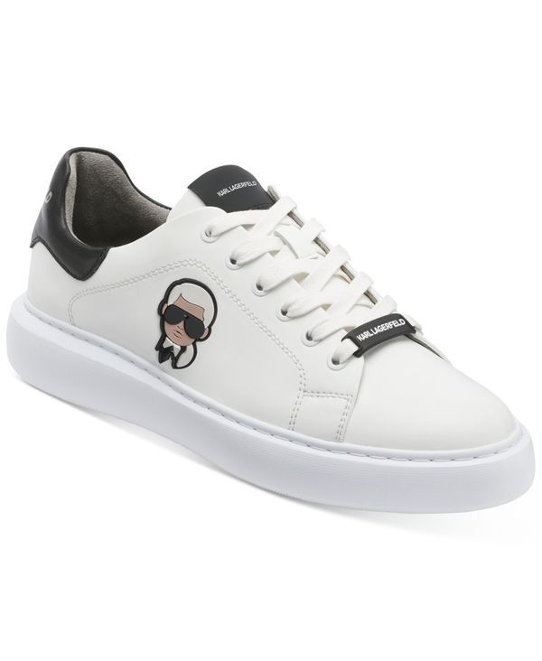 カール ラガーフェルド メンズ シューズ スニーカー KARL LAGERFELD PARIS Karl Lagerfeld Mens Karl Head Sneakers White ホワイト