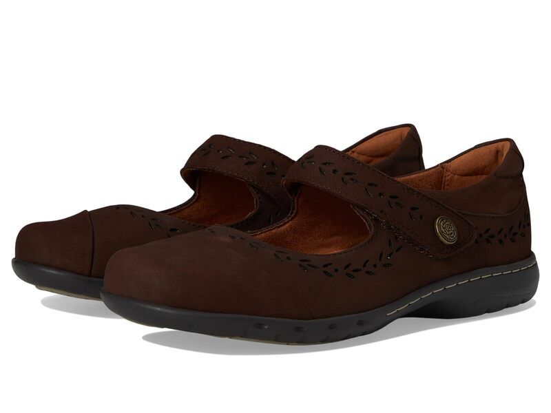 コブ ヒル レディース シューズ ヒール Cobb Hill Perry Dark Brown Leat ブラウン