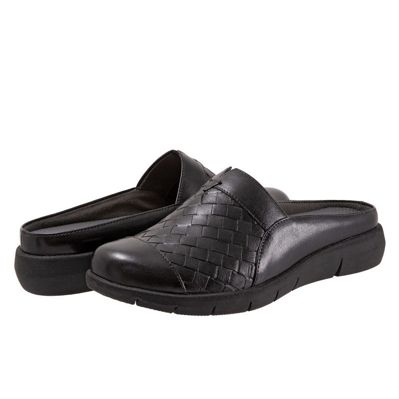 ソフトウォーク レディース シューズ スリッポン・ローファー SoftWalk San Marcos II Black ブラック