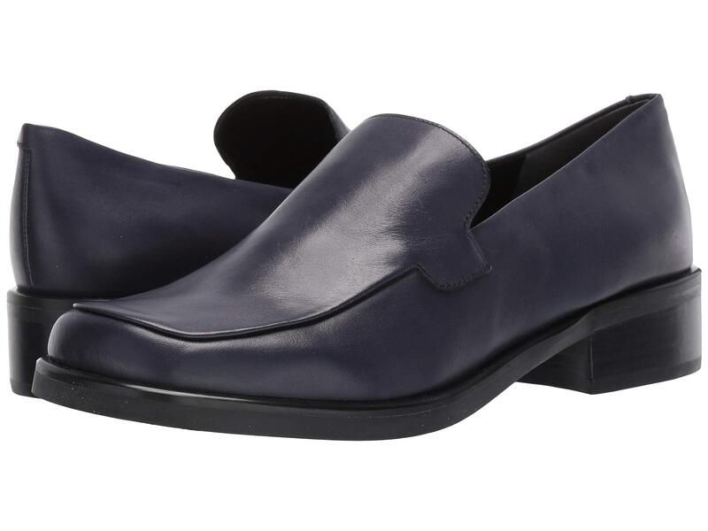 フランコサルト レディース シューズ スリッポン・ローファー Franco Sarto Bocca Navy Leather ネイビー