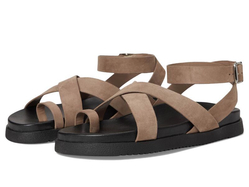 スティーブ マデン レディース アンダーウェア 靴下 Steve Madden Mira Taupe Nubuck トープ