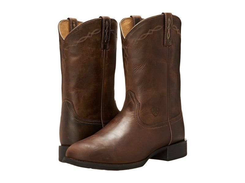 アリアト メンズ シューズ ブーツ・レインブーツ Ariat Heritage Roper Distressed Brow