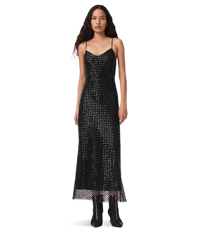 オールセインツ レディース トップス ワンピース AllSaints Chantelle Dress Black ブラック