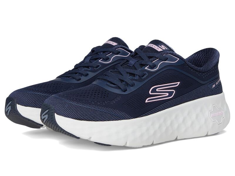 スケッチャーズ レディース シューズ スニーカー SKECHERS Performance Go Walk Max Cushioning Flex Remi Hands Free Slipins NavyPink ネイビー