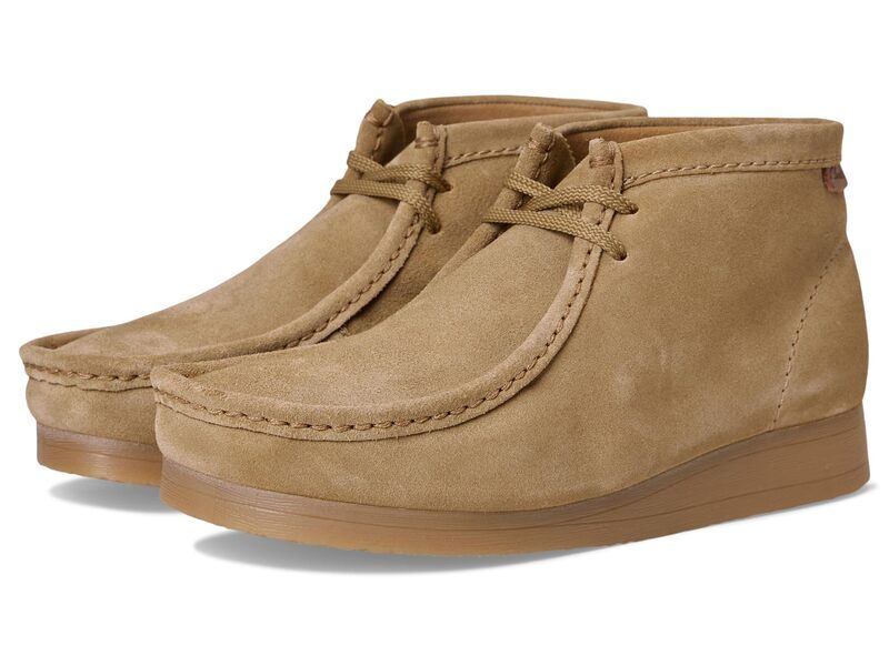 クラークス メンズ シューズ ブーツ・レインブーツ Clarks Wallaston Boot Dark Sand Suede サンド