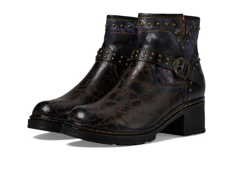 スプリングステップ レディース シューズ ブーツ・レインブーツ LArtiste by Spring Step Branchout Black Multi ブラック