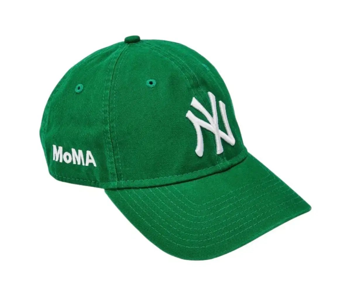 NEW ERA x モマ / ニューヨークヤンキース キャップ (ケリーグリーン 新品)
