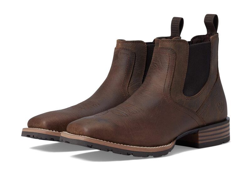 アリアト メンズ シューズ ブーツ・レインブーツ Ariat Hybrid Low Western Boot Stone ストーン