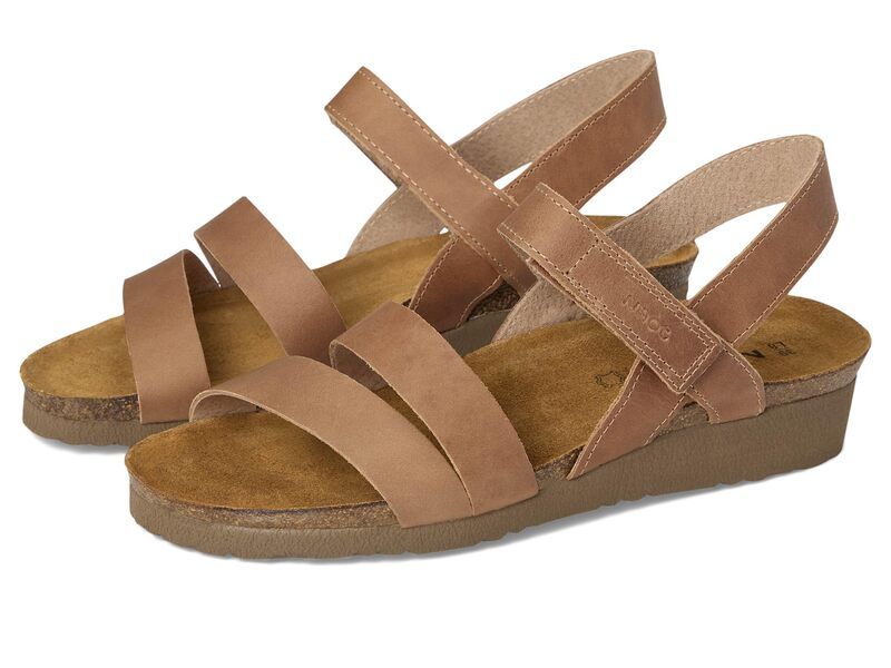 ナオト レディース シューズ ヒール Naot Kaylatte Brown Lea ブラウン