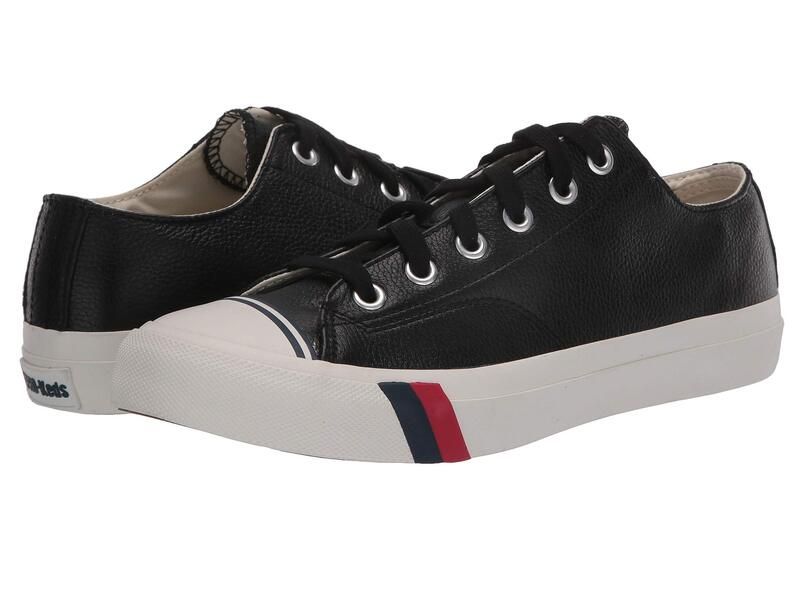 プロケッズ メンズ シューズ スニーカー レザー ProKeds Royal Lo Core Leather Black Leather 2 ブラック