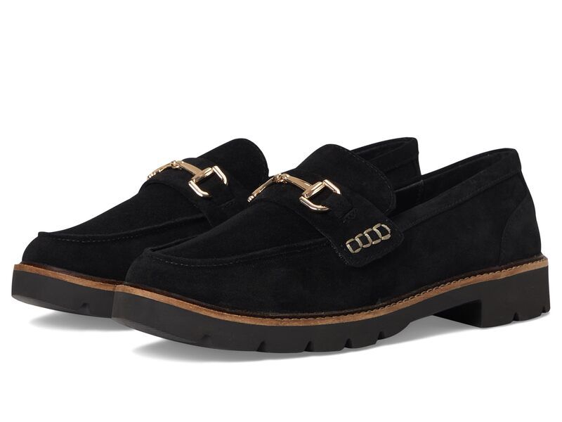 エイトレックス レディース シューズ ブーツ・レインブーツ Aetrex Collette Black Suede ブラック