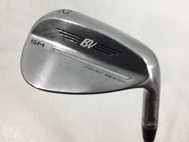 返品OK 【中古ゴルフクラブ】タイトリスト ボーケイ ウェッジ スピンミルド SM9 (ツアークロム)52.12F(日本仕様) BV105 AW