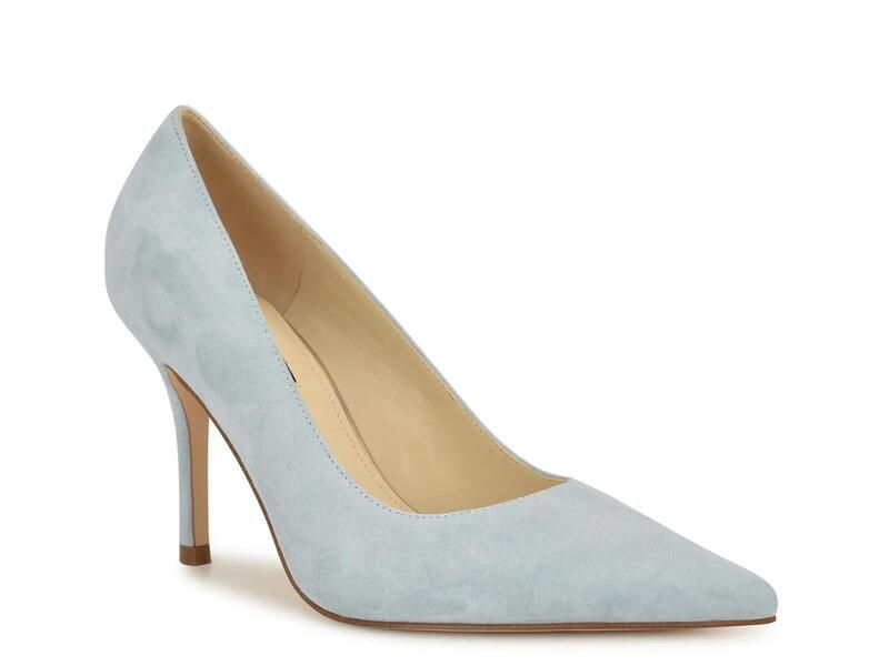 ナインウェスト レディース シューズ パンプス Nine WestGemmha Pump Light Blue Suede ブルー
