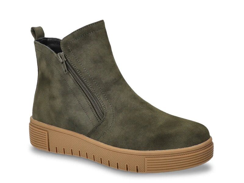 ベラヴィータ レディース シューズ ブーツ・レインブーツ Bella Vita Oaklee Bootie Olive Green グリーン