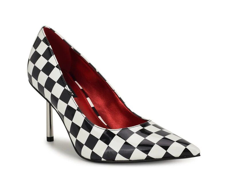 ナインウェスト レディース シューズ パンプス Nine West Deonne Pump Black Patent Synthetic ブラック