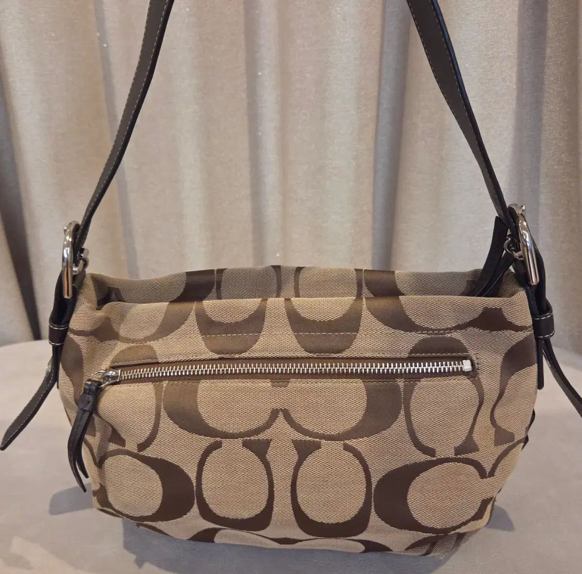 Y2k オールド COACH コーチ cignature(シグネチャー) ショルダーバッグ 