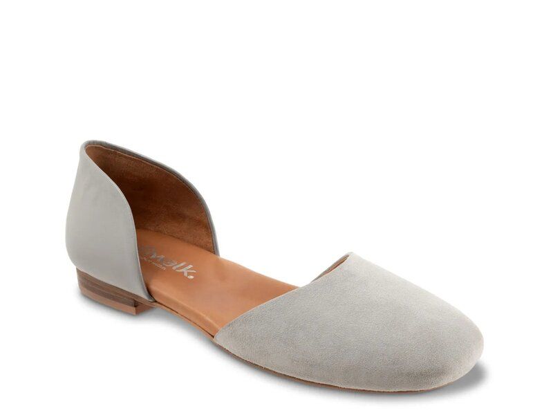 ソフトウォーク レディース シューズ パンプス Softwalkamari Flat Grey Suede グレー