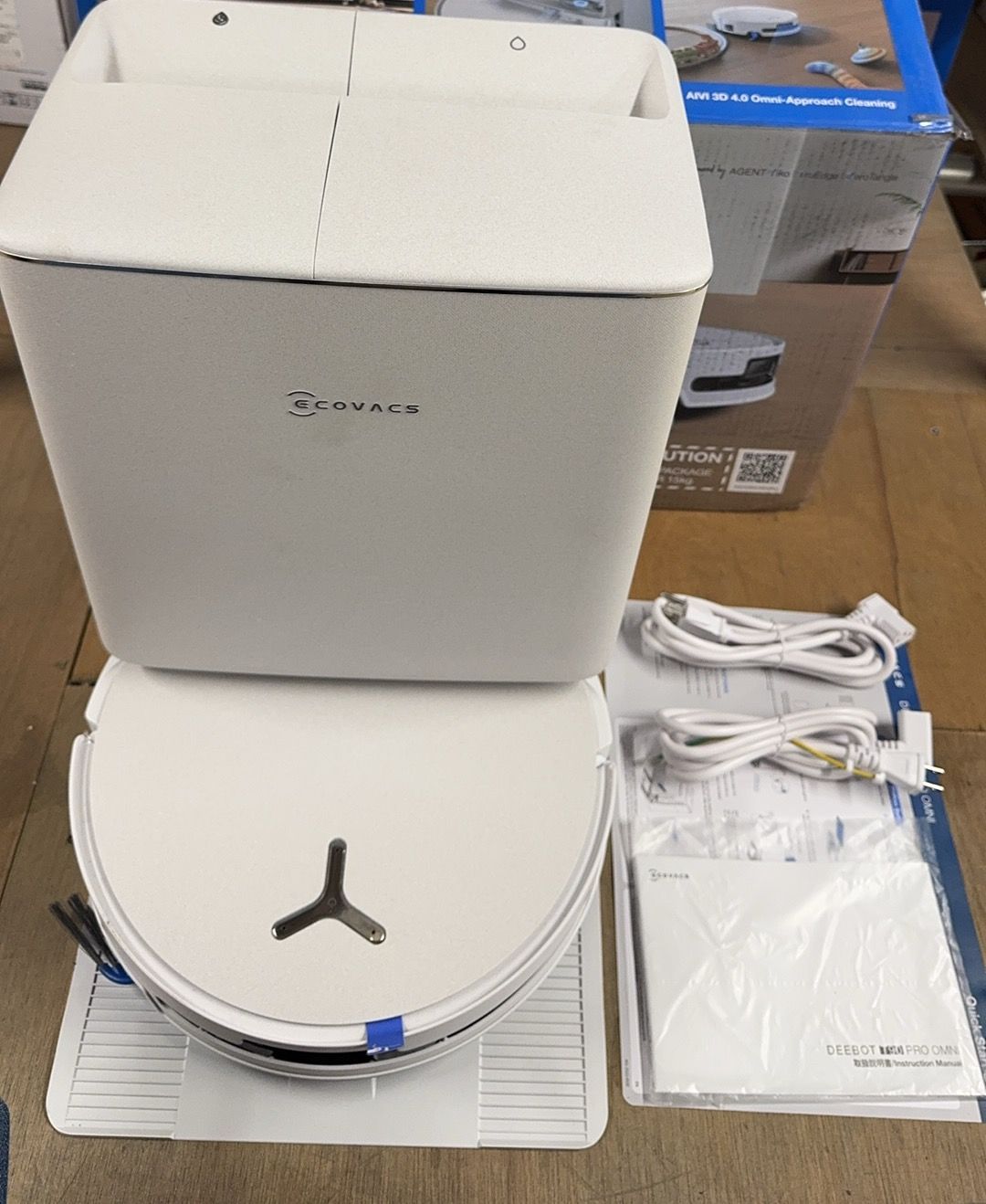 ECOVACS DEEBOT T90 PRO OMNI ロボット掃除機--530621