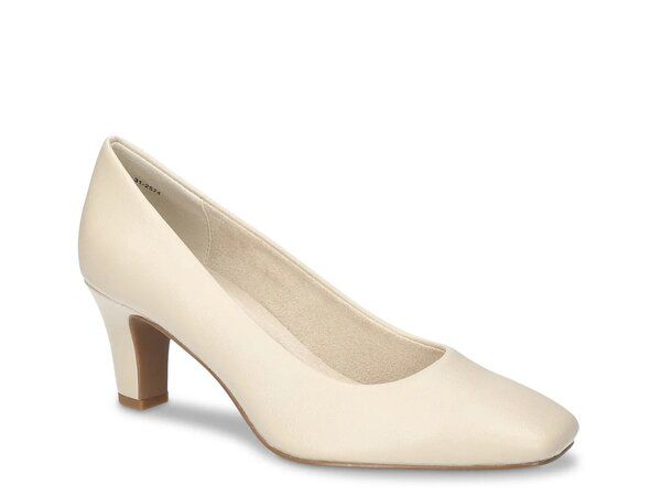 イージーストリート レディース シューズ パンプス Easy Street Poet Pump Bone White ホワイト