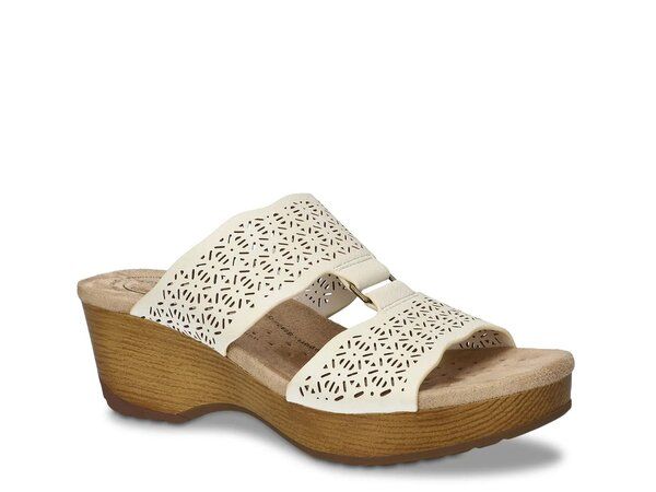 イージーストリート レディース シューズ サンダル Easy Works by Easy Street Rin Sandal Off White オフホワイト