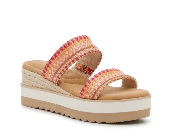 ケリー＆ケイティ レディース シューズ サンダル Kelly Katie Tiama Espadrille Wedge Sandal Hot PinkOrangeYellow ピンク