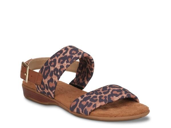 ロスハンマーソン レディース シューズ サンダル Ros Hommerson Cabana Sandal Black Leopard Print ブラック