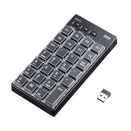 【新品】サンワサプライ プログラマブルテンキー（2.4Gモデル） NT-WL26BK cf9b55db
