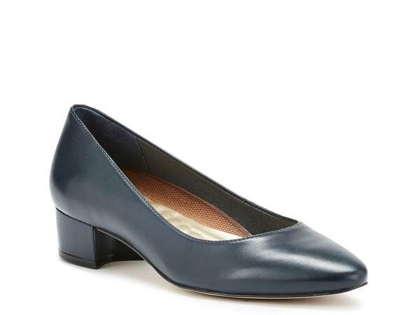 ロスハンマーソン レディース シューズ パンプス Ros Hommerson Heidi Pump Navy Leather ネイビー