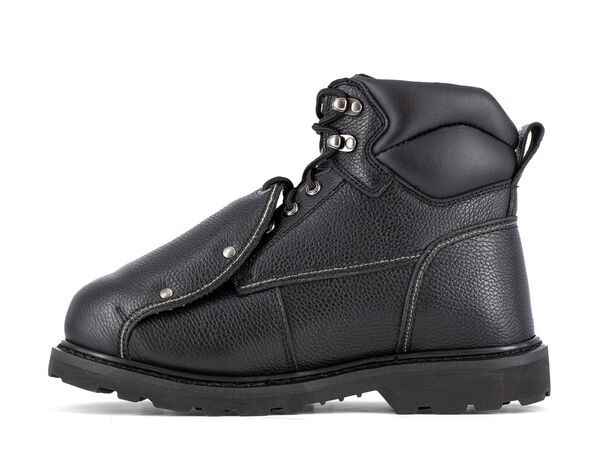 アイロンエイジ メンズ シューズ ブーツ・レインブーツ Tシャツ ブーツ Iron Age Groundbreaker Short Steel Toe Work Boot Black ブラック