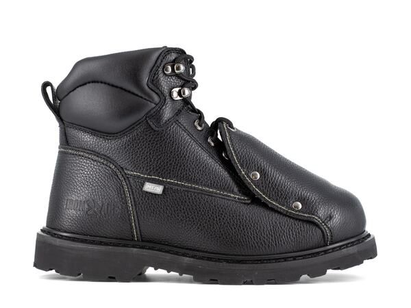 アイロンエイジ メンズ シューズ ブーツ・レインブーツ Tシャツ ブーツ Iron Age Groundbreaker Short Steel Toe Work Boot Black ブラック