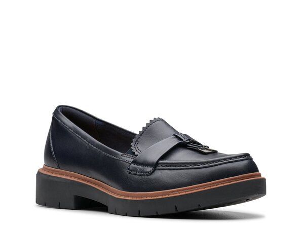 クラークス レディース シューズ スリッポン・ローファー Clarks Westlyn Bella Loafer Navy ネイビー