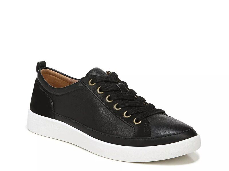 バイオニック レディース シューズ スニーカー Vionic Winny Sneaker Black Leather ブラック