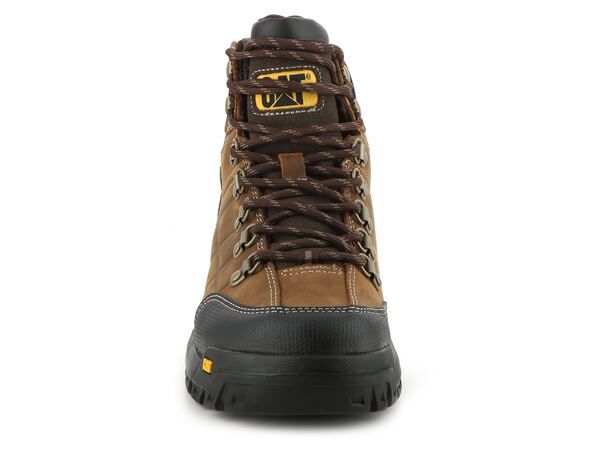 キャタピラー メンズ シューズ ブーツ・レインブーツ Caterpillar Threshold Work Boot Dark Brown ブラウン