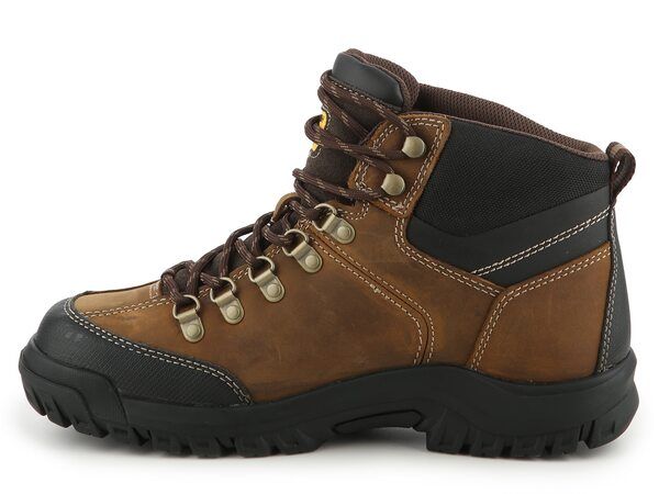 キャタピラー メンズ シューズ ブーツ・レインブーツ Caterpillar Threshold Work Boot Dark Brown ブラウン