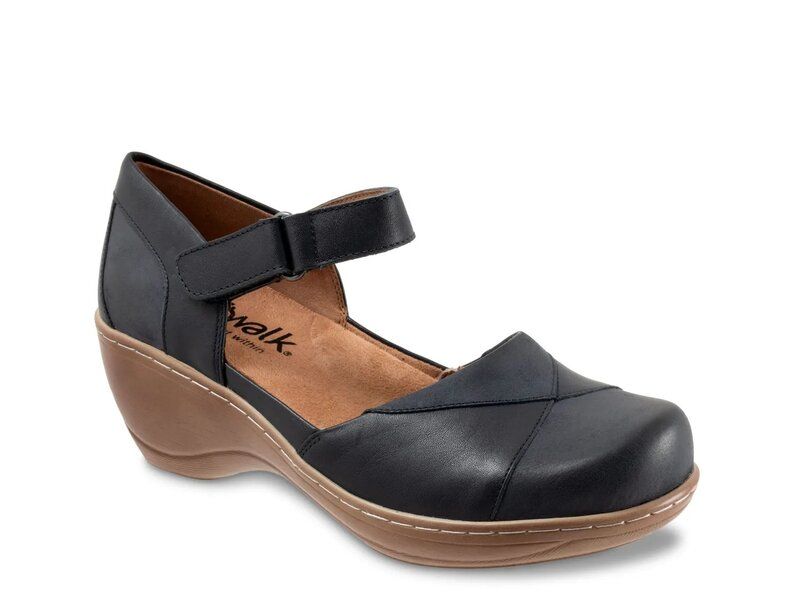 ソフトウォーク レディース シューズ スリッポン・ローファー Softwalk Miri Pump Navy ネイビー