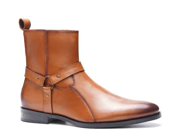 カルロスサンタナ メンズ シューズ ブーツ・レインブーツ Carlos by Carlos Santana Harley Harness Boot Dark Brown ブラウン