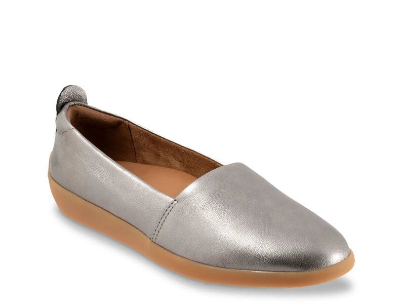 ソフトウォーク レディース シューズ スリッポン・ローファー Softwalk Deva SlipOn Pewter ピューター
