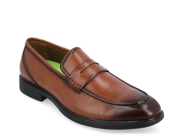 バンス メンズ シューズ スリッポン・ローファー Vance Co Keith Loafer Chestnut