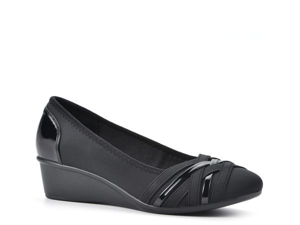 クリフバイホワイトマウンテン レディース シューズ パンプス Cliffs by White Mountain Bowie Wedge Pump Black ブラック