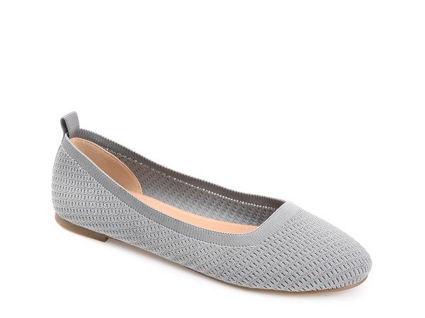 ジュルネ コレクション レディース シューズ パンプス Journee Collection Maryann Flat Grey グレー