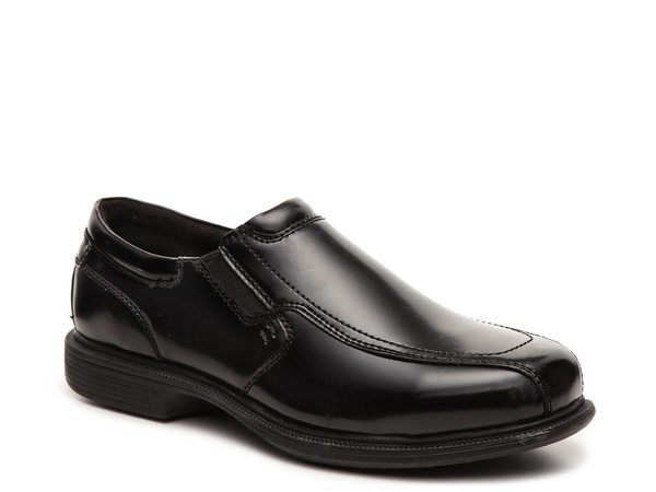 フローシャイム メンズ シューズ スリッポン・ローファー Tシャツ Florsheim Work Coronis Steel Toe Work SlipOn Black ブラック