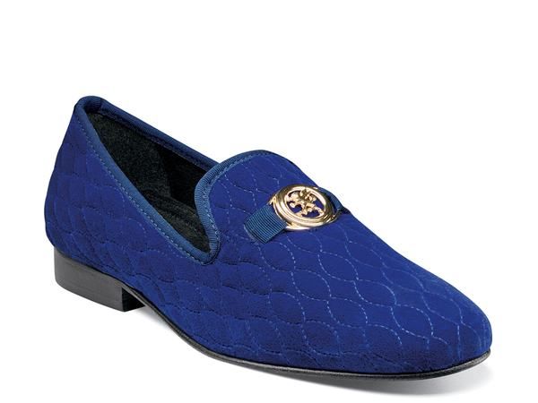 ステイシーアダムス メンズ シューズ スリッポン・ローファー ベルベット ローファー Stacy Adams Valet Velvet Loafer Navy ネイビー