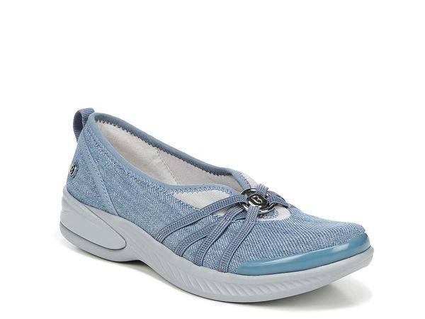 ビジーズ レディース シューズ スリッポン・ローファー BZees Niche SlipOn Blue Denim デニム