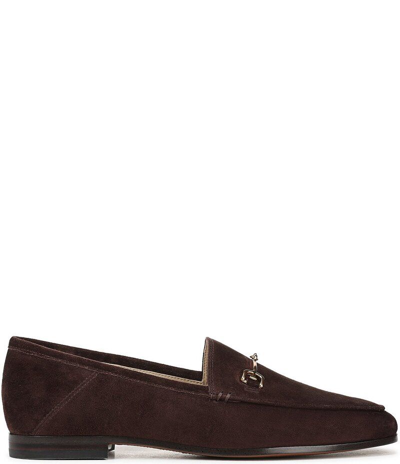サムエデルマン レディース シューズ スリッポン・ローファー スエード ローファー Sam Edelman Loraine Suede Bit Buckle Loafers Cafe Noir