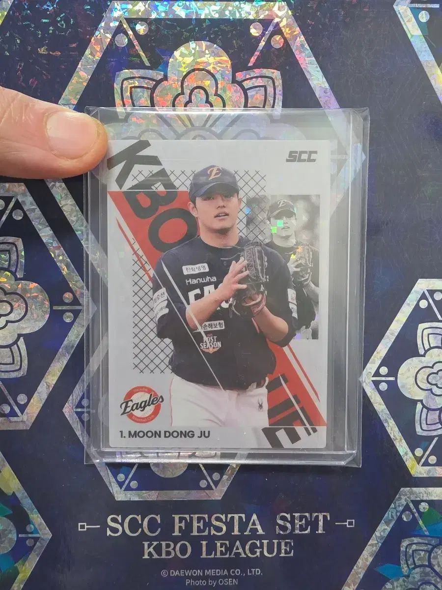 ハンファ・イーグルス 文 棟柱（ムン・ドンジュ）選手 カード