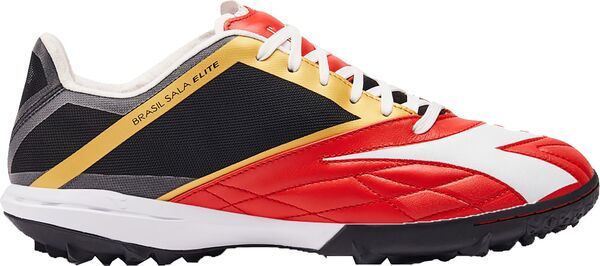 ディアドラ メンズ シューズ スニーカー Diadora Brasil Sala Elite Turf Soccer Cleats RedWhite ホワイト