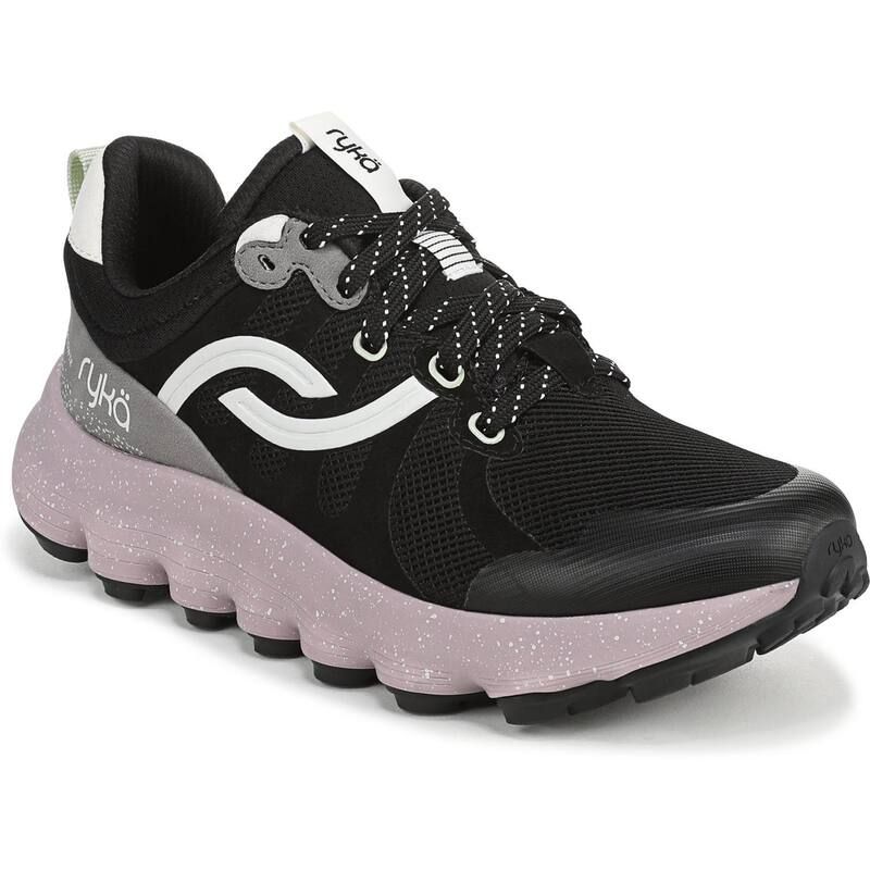 ライカ レディース シューズ スニーカー Ryka Podflowomens Hiking Shoes Black Purple Dawn ブラック