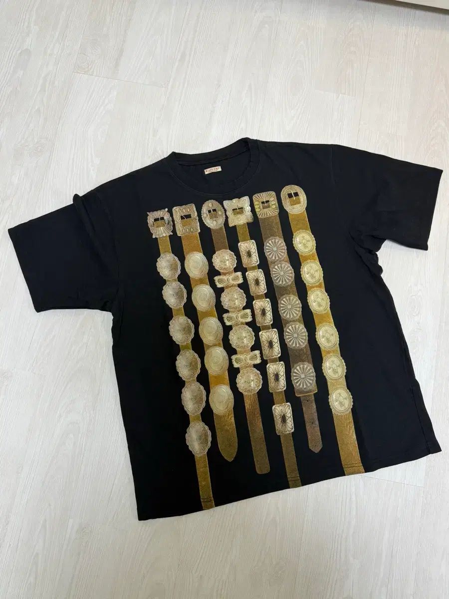 KAPITAL 20/-ジャージー クルーT (L)